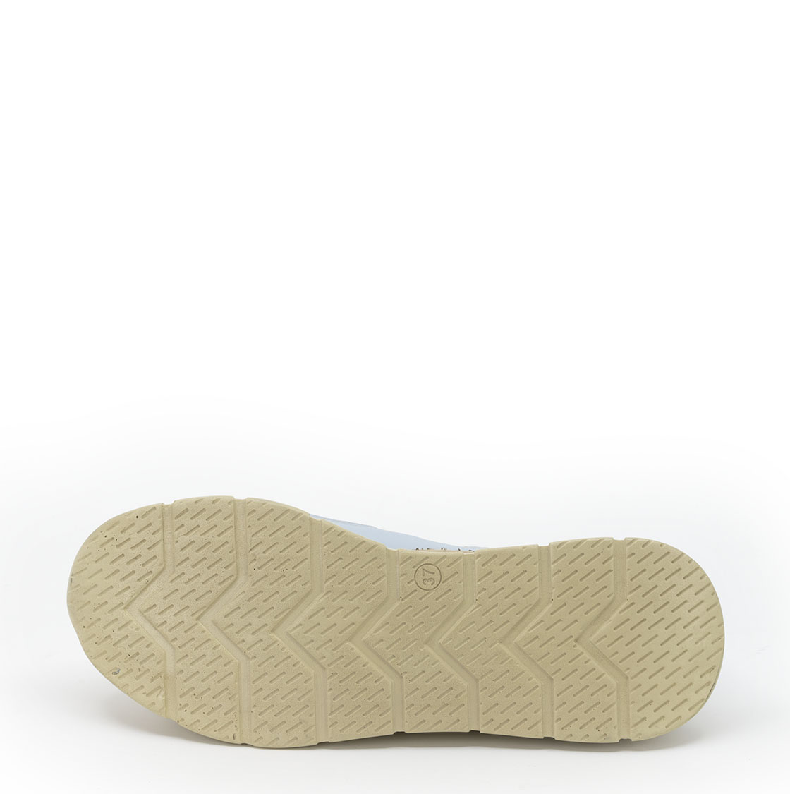 Kadın Kalın Tabanlı Bağcıklı Bej Sneakers Günlük Spor Rahat Ayakkabı, Renk: Bej, Beden: 37, 8 image