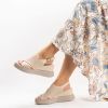 TwoEgoist Kadın Hakiki Deri Günlük Dolgu Topuklu Sandalet, Renk: Ten, Beden: 39