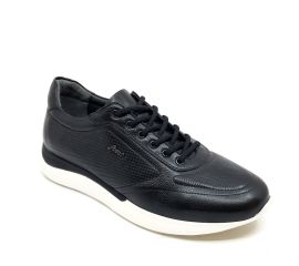 Sneakers Günlük Erkek Ayakkabı, Renk: Siyah, Beden: 42