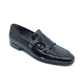 Fosco Rugan Klasik Erkek Ayakkabı, Renk: Siyah, Beden: 39