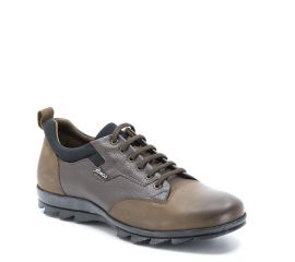 Bağcıklı Hakiki Deri Kauçuk Taban Sıcak Astar Kışlık Erkek Ayakkabı, Renk: Kahverengi, Beden: 41