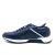 Sneakers Erkek Hakiki Deri Lacivert Günlük Hafif Eva Taban Spor Ayakkabı, Renk: Lacivert, Beden: 41, 2 image