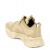 Kadın Günlük Bej-Nude Kapitone Detaylı Kalın Tabanlı 5 Cm Sneakers Spor Ayakkabı, Renk: Nude - Cilt, Beden: 37, 5 image