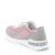 Kadın Kalın Tabanlı Bağcıklı Gri Pembe Sneakers Günlük Spor Rahat Ayakkabı, Renk: Gri-Pembe, Beden: 36, 4 image