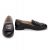 TwoEgoist Kadın Hakiki Deri Günlük Klasik Loafer - Babet Ayakkabı, Renk: Siyah, Beden: 40, 4 image