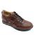 Erkek Sneakers Hakiki Deri Hafif Tabanlı Ayakkabı, Renk: Taba, Beden: 43