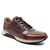 Erkek Hakiki Deri Sneakers Ayakkabı, Renk: Taba, Beden: 41, 2 image