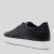 Fosco Erkek Hakiki Deri Sneakers Spor Ayakkabı, Renk: Siyah, Beden: 44, 3 image
