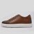 Fosco Erkek Hakiki Deri Sneakers Spor Ayakkabı, Renk: Taba, Beden: 42, 7 image