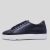 Fosco Erkek Hakiki Deri Sneakers Spor Ayakkabı, Renk: Lacivert, Beden: 40, 6 image