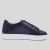 Fosco Erkek Hakiki Deri Sneakers Spor Ayakkabı, Renk: Lacivert, Beden: 44, 2 image