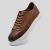 Fosco Erkek Hakiki Deri Sneakers Spor Ayakkabı, Renk: Taba, Beden: 44, 9 image