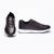 Erkek Sneakers Hakiki Deri Anatomik Tabanlı Ultra Hafif Ayakkabı, Renk: Siyah, Beden: 42, 5 image