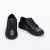 Kadın Hakiki Deri Fermuarlı Günlük Spor Ayakkabı / Sneakers, Renk: Siyah, Beden: 36, 12 image