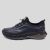 Fosco Erkek Hakiki Deri Air Taban Sneakers Spor Ayakkabı, Renk: Lacivert, Beden: 40, 6 image
