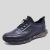 Fosco Erkek Hakiki Deri Air Taban Sneakers Spor Ayakkabı, Renk: Lacivert, Beden: 40