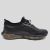 Fosco Erkek Hakiki Deri Air Taban Sneakers Spor Ayakkabı, Renk: Siyah, Beden: 45, 2 image