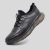 Fosco Erkek Hakiki Deri Air Taban Sneakers Spor Ayakkabı, Renk: Siyah, Beden: 45, 8 image