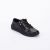 Kadın Hakiki Deri Fermuarlı Günlük Spor Ayakkabı / Sneakers, Renk: Siyah, Beden: 37, 9 image