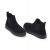 TwoEgoist Erkek Hakiki Süet Deri Eva Tabanlı Chelsea Bot, Renk: Süet Siyah - Siyah, Beden: 39, 4 image