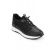 TwoEgoist Erkek Hakiki Deri  Kauçuk Taban Anatomik Günlük Ayakkabı - Sneaker, Renk: Siyah, Beden: 41, 2 image