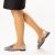 TwoEgoist Kadın Hakiki Deri Günlük Rahat Loafer - Babet Ayakkabı, Renk: Simli Vizon, Beden: 39, 7 image