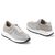 ​Kadın Hakiki Deri Anatomik Hafif Rahat Günlük Spor Ayakkabı Sneakers, Renk: Gri, Beden: 39, 2 image