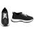 Kadın Hakiki Deri Günlük Spor Yürüyüş Ayakkabısı / Sneakers, Renk: Siyah, Beden: 36, 6 image