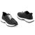 Kadın Hakiki Deri Günlük Spor Yürüyüş Ayakkabısı / Sneakers, Renk: Siyah, Beden: 36, 11 image