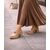 Kadın Hakiki Deri 8 cm Platform Topuk Şık Ayakkabı, Renk: Nude - Cilt, Beden: 39, 4 image