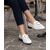 TwoEgoist Kadın Hakiki Deri Günlük Klasik Loafer - Babet Ayakkabı, Renk: Beyaz, Beden: 36, 7 image
