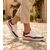 Kadın Hakiki Deri  Günlük Spor Ayakkabı / Sneakers, Renk: Lacivert - Kırmızı, Beden: 36