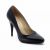 Kadın 10 cm İnce Topuklu Siyah Stiletto Ayakkabı, Renk: Siyah, Beden: 37, 5 image