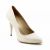 Kadın 10 cm İnce Topuklu Bej Stiletto Ayakkabı, Renk: Bej, Beden: 40, 3 image